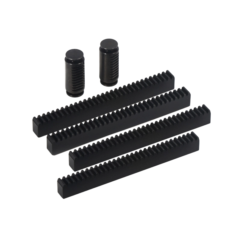 แร็คเฟืองพวงมาลัย IHF แร็คเหล็กชุบไฟฟ้าแบบเกลียว สำหรับอุปกรณ์งานไม้